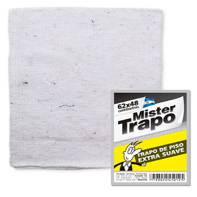 TRAPO PISO MT BLANCO 48*62