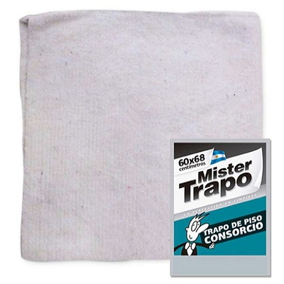 TRAPO PISO MT CONSORCIO BLANCO 60*70